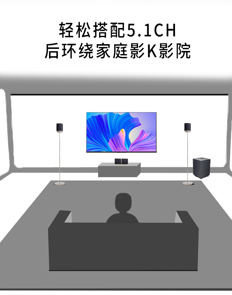 臻爱天空套餐5.1客厅影K影院